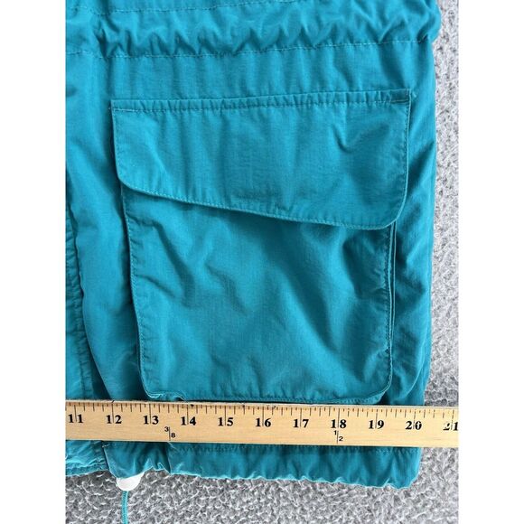 Vintage 90s‎ Eddie Bauer Nylon Full Zip Hoodie Windbreaker Rain Jacket Men Small - Picture 7 of 14